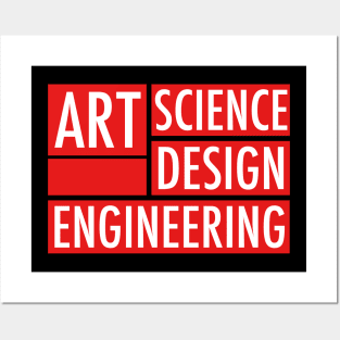 Art Science Design Engineering Posters and Art